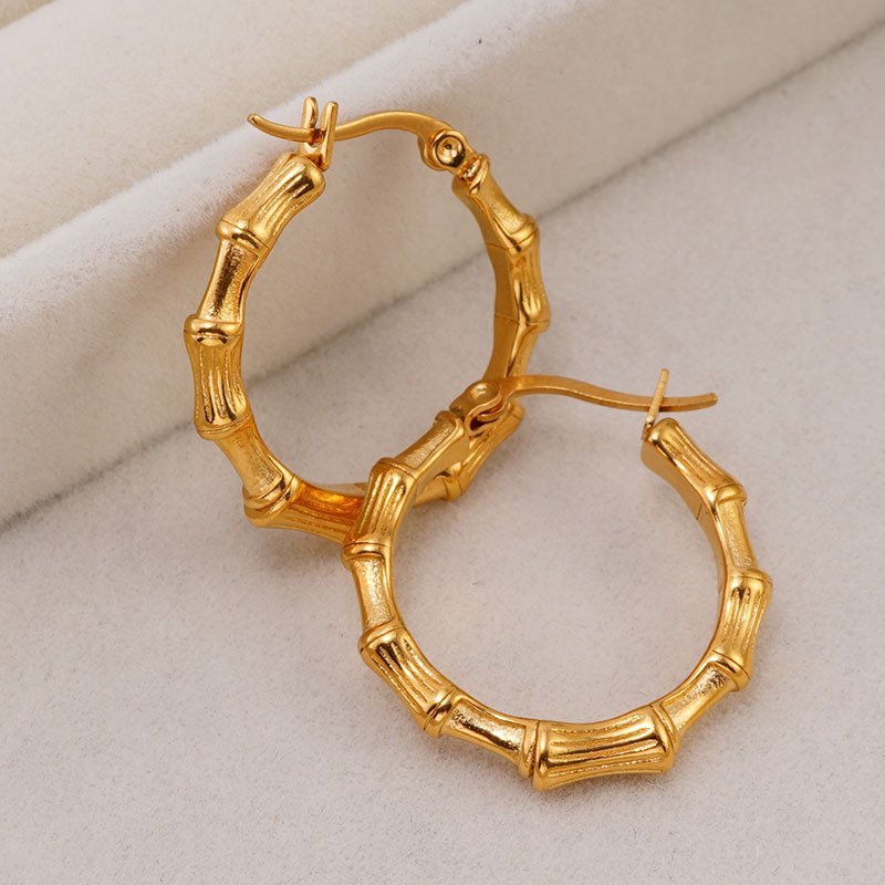 DUOMI Jewelry waterproof stainless steel earrings