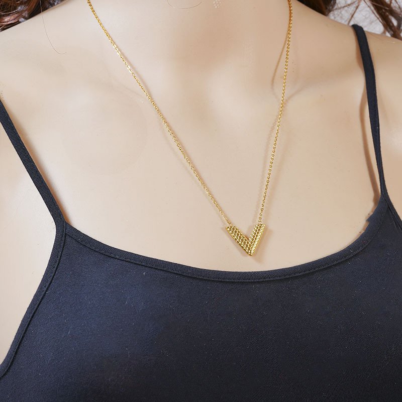 DUOMI Jewelry waterproof stainless steel necklace