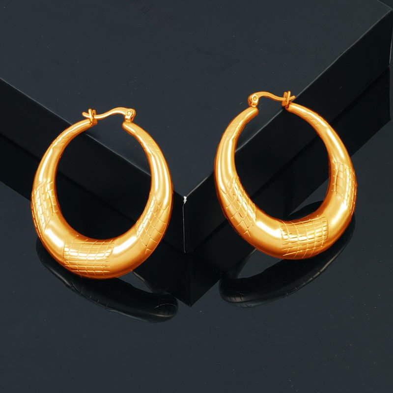 DUOMI Jewelry waterproof stainless steel earrings
