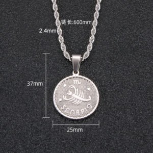 DUOMI Jewelry waterproof stainless steel pendant
