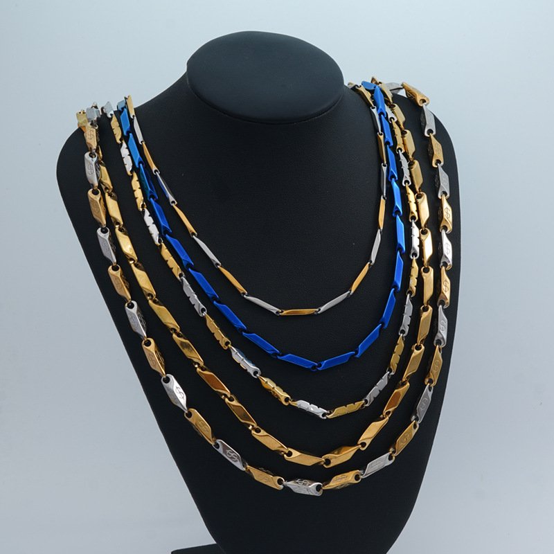 DUOMI Jewelry waterproof stainless steel necklace