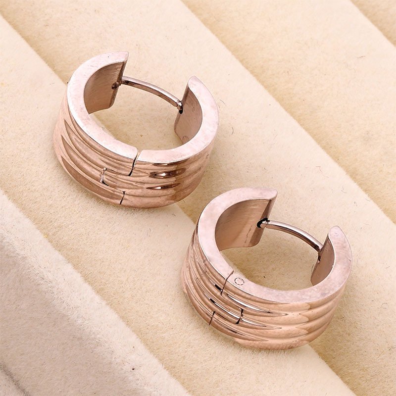 DUOMI Jewelry waterproof stainless steel earrings