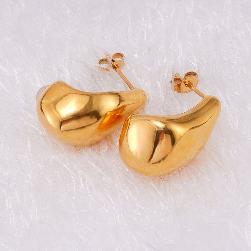 DUOMI Jewelry waterproof stainless steel earrings