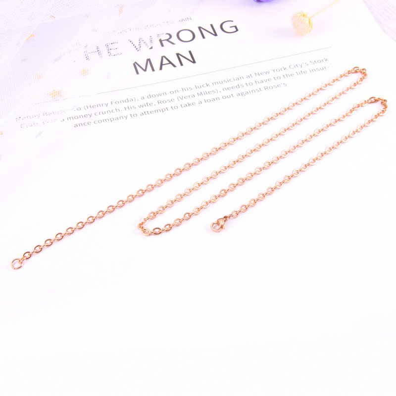 DUOMI Jewelry waterproof stainless steel necklace