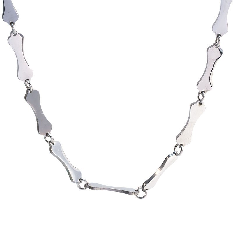 DUOMI Jewelry waterproof stainless steel hip hop necklace
