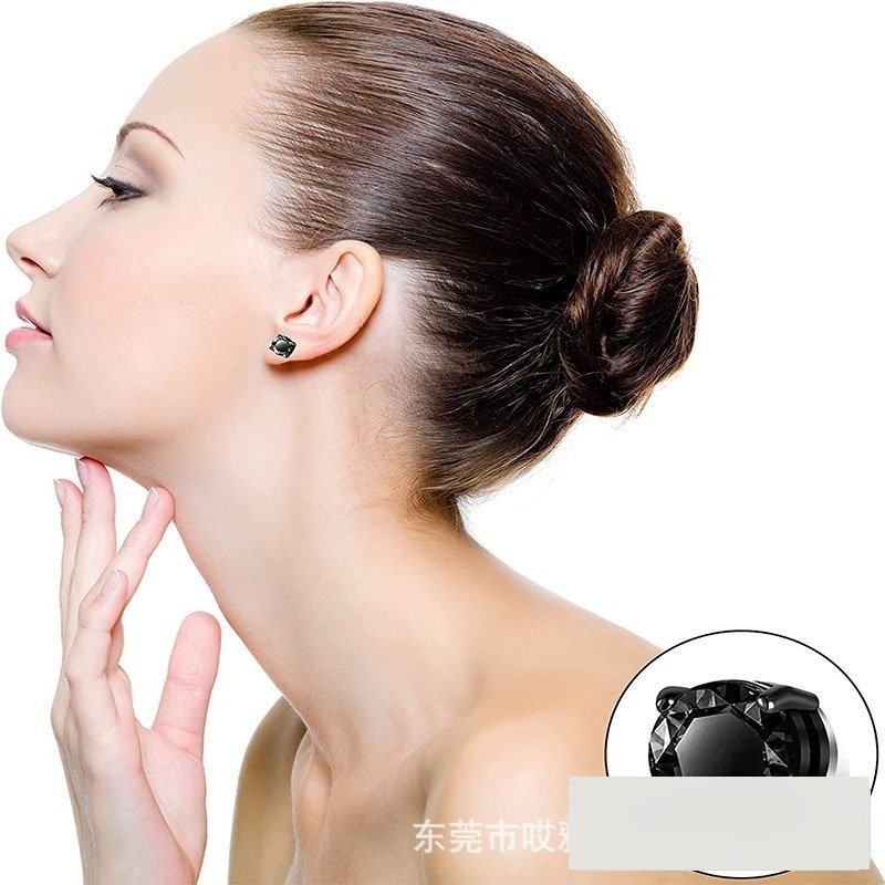 Wholesale Stainless Steel CZ Earrings - DME0001