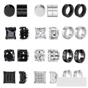 Wholesale Stainless Steel CZ Earrings - DME0009