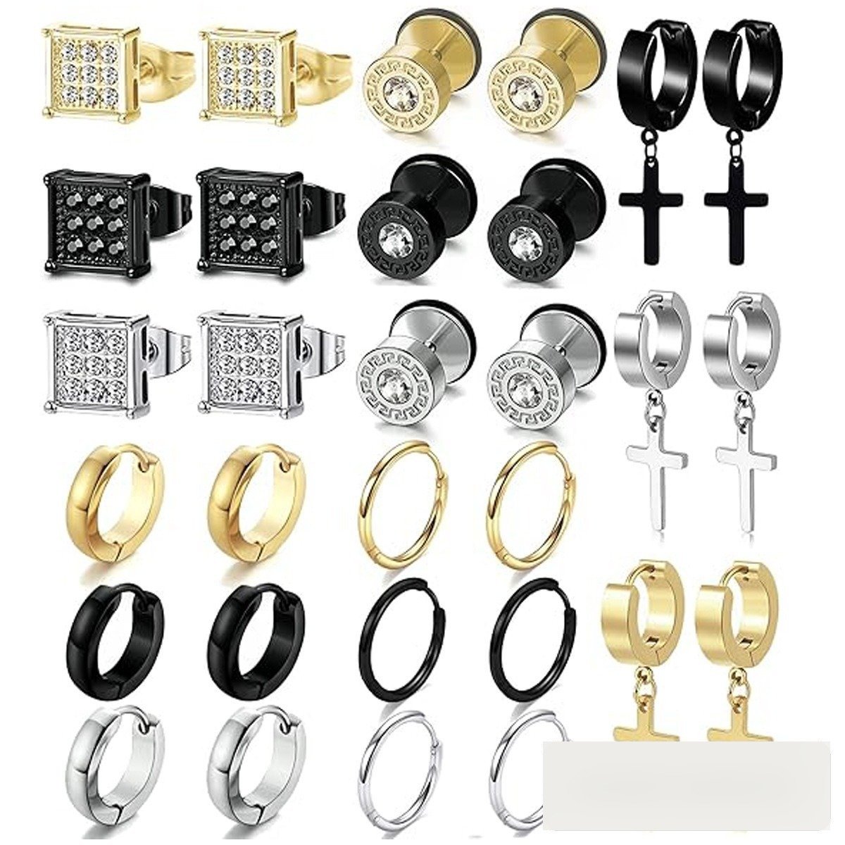 Wholesale Stainless Steel Earrings - DME0103