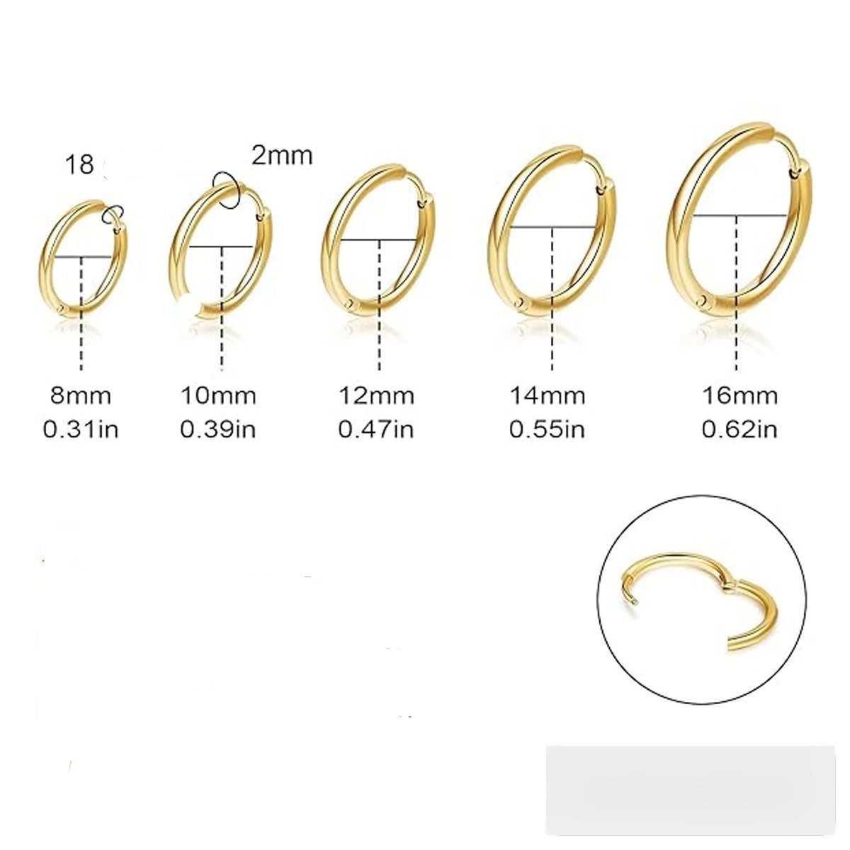 Wholesale Stainless Steel Earrings - DME0104