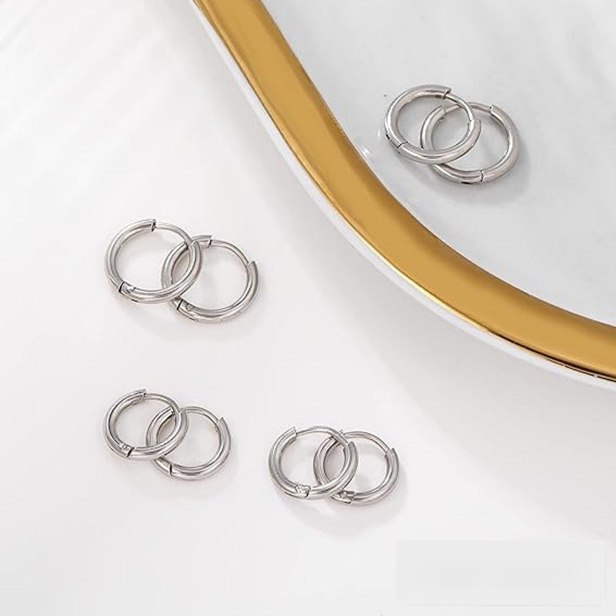 Wholesale Stainless Steel Earrings - DME0104