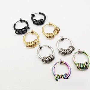 Wholesale Stainless Steel Earrings - DME0135