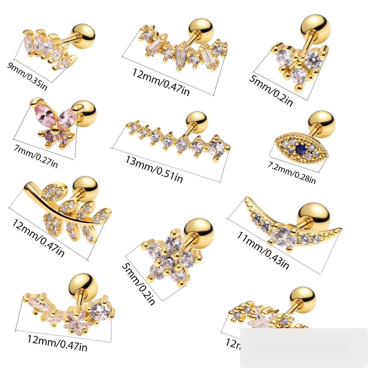 Wholesale Ready Stock Earrings - DME0172