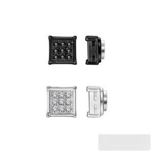 Wholesale Stainless Steel CZ Earrings - DME0185
