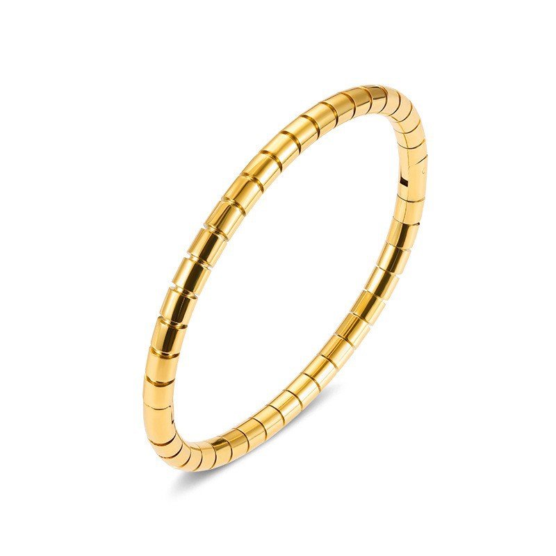DUOMI Jewelry waterproof stainless steel cz bracelet