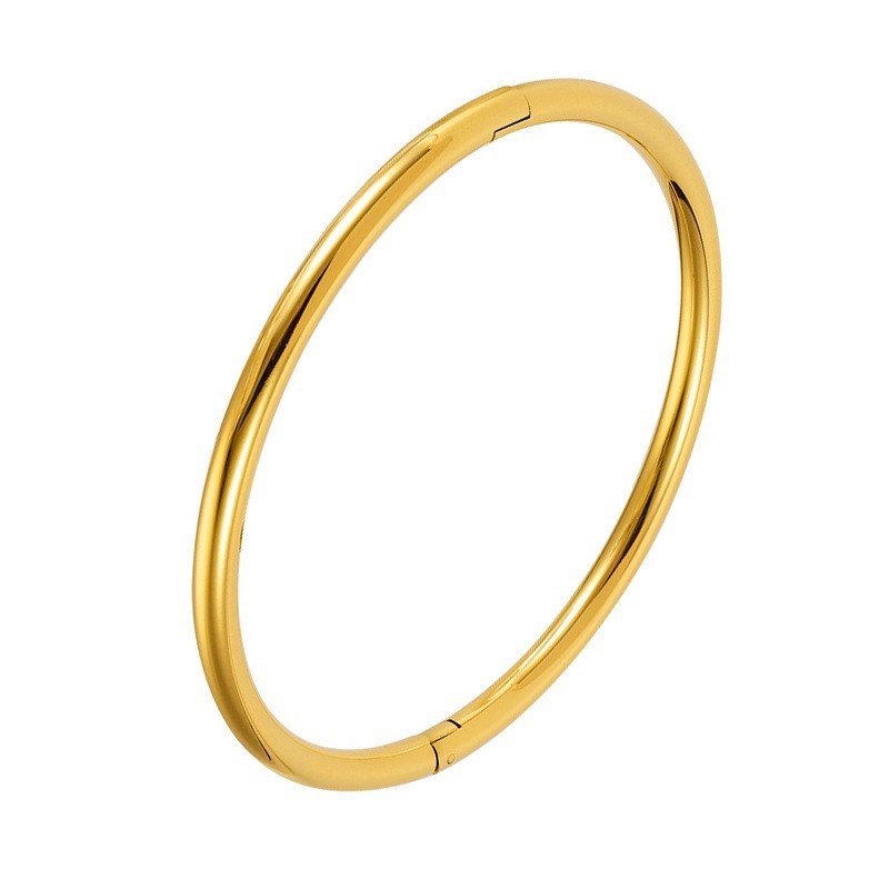DUOMI Jewelry gold stainless steel cz bracelet