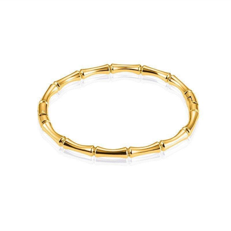 DUOMI Jewelry waterproof stainless steel cz bracelet