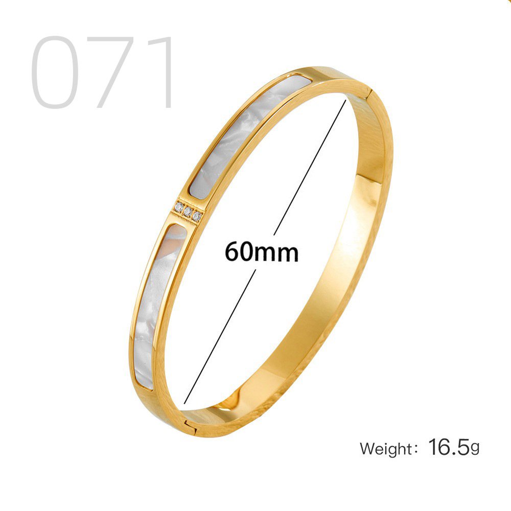 DUOMI Jewelry waterproof stainless steel snake chain bracelet