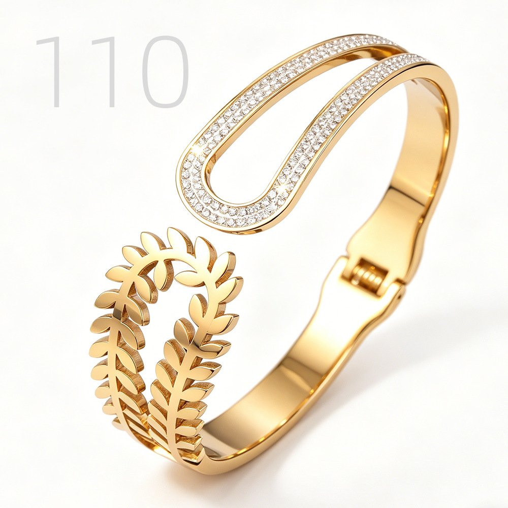 DUOMI Jewelry waterproof stainless steel snake chain bracelet
