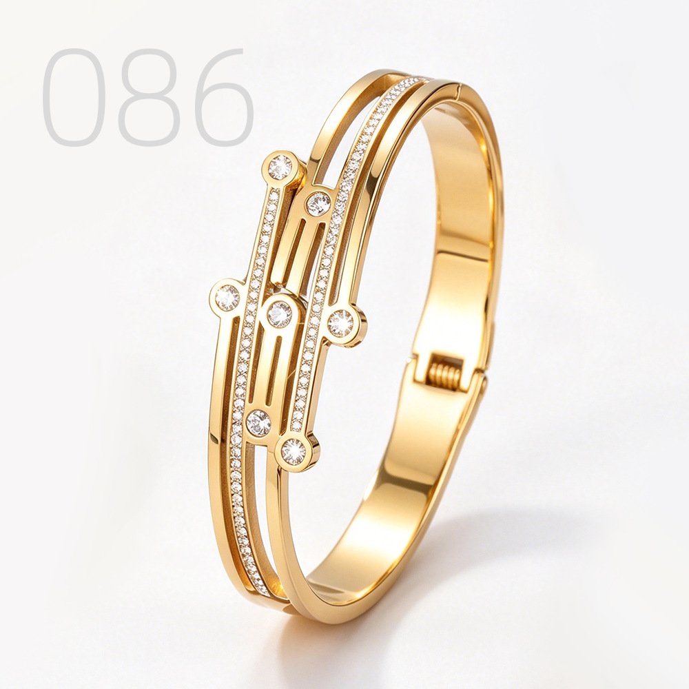 DUOMI Jewelry waterproof stainless steel snake chain bracelet