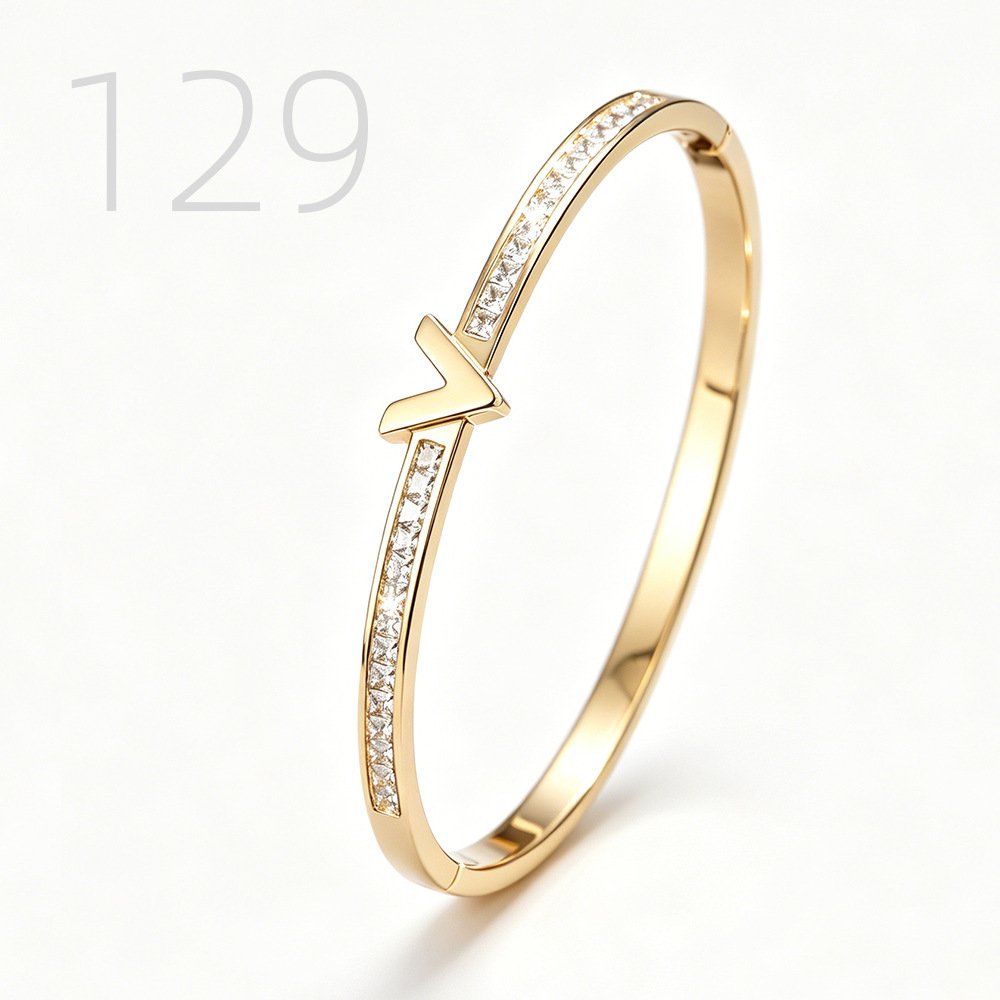 DUOMI Jewelry waterproof stainless steel snake chain bracelet