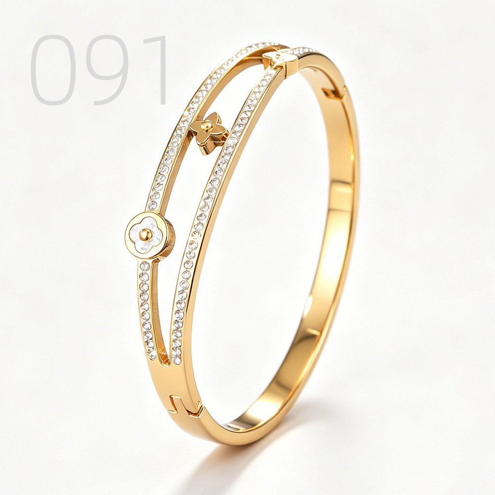 DUOMI Jewelry waterproof stainless steel snake chain bracelet