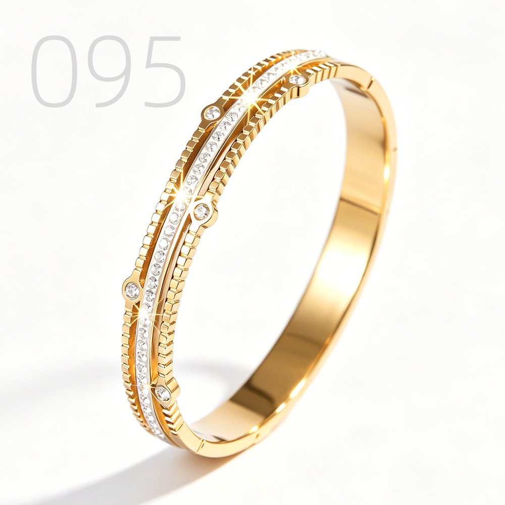 DUOMI Jewelry waterproof stainless steel snake chain bracelet