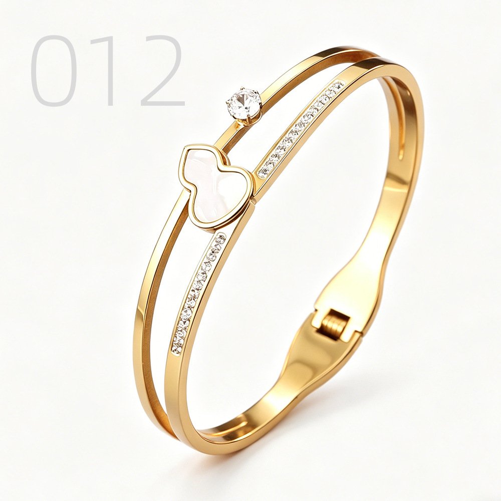 DUOMI Jewelry waterproof stainless steel snake chain bracelet