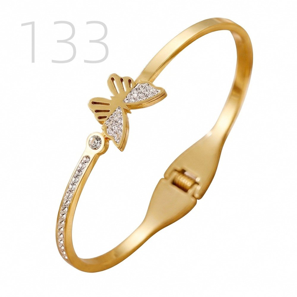 DUOMI Jewelry waterproof stainless steel snake chain bracelet
