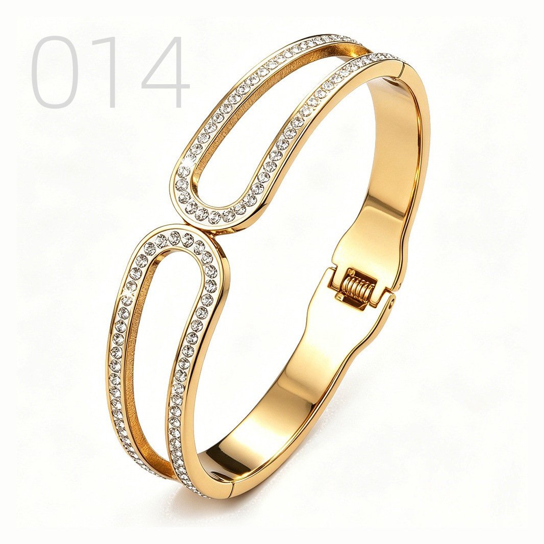 DUOMI Jewelry waterproof stainless steel snake chain bracelet