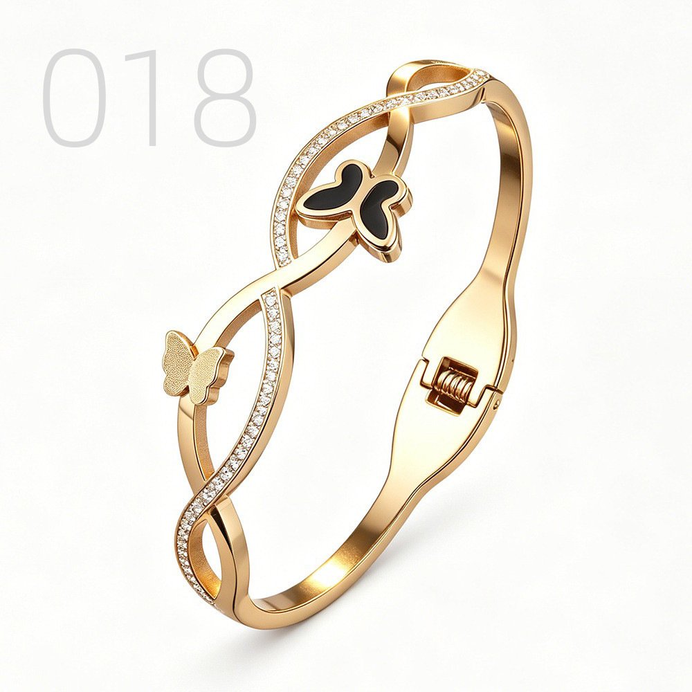 DUOMI Jewelry waterproof stainless steel snake chain bracelet