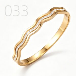Stainless Steel Shell Snake Chain Bangle Wholesale