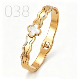 Stainless Steel Shell Snake Chain Bangle Wholesale