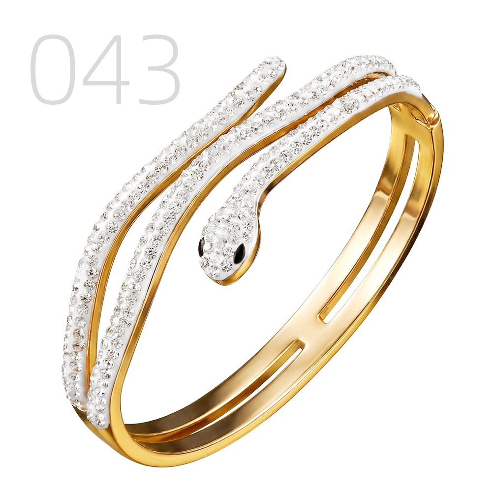 DUOMI Jewelry waterproof stainless steel snake chain bracelet
