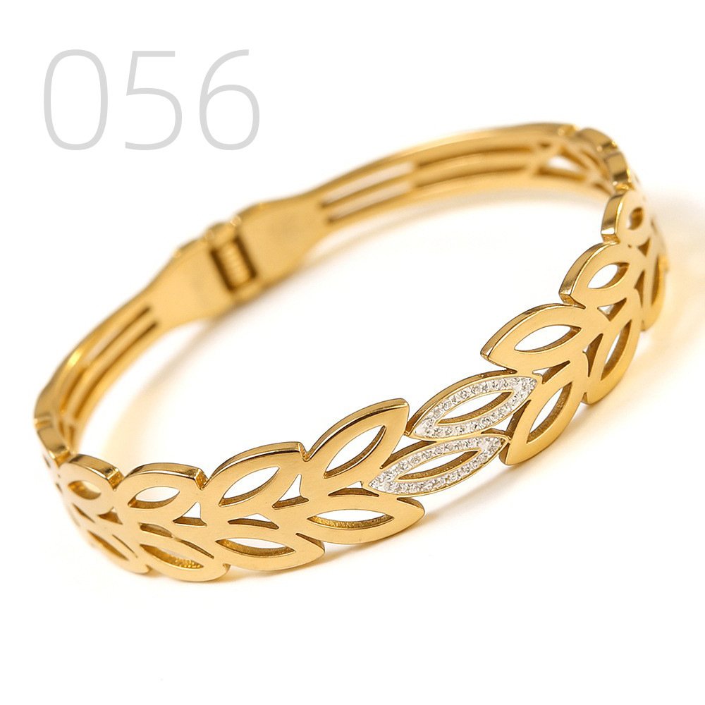 DUOMI Jewelry waterproof stainless steel snake chain bracelet