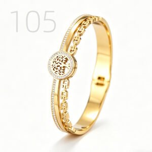 Stainless Steel Shell Snake Chain Bangle Wholesale