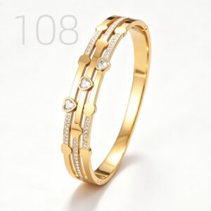 Stainless Steel Shell Snake Chain Bangle Wholesale