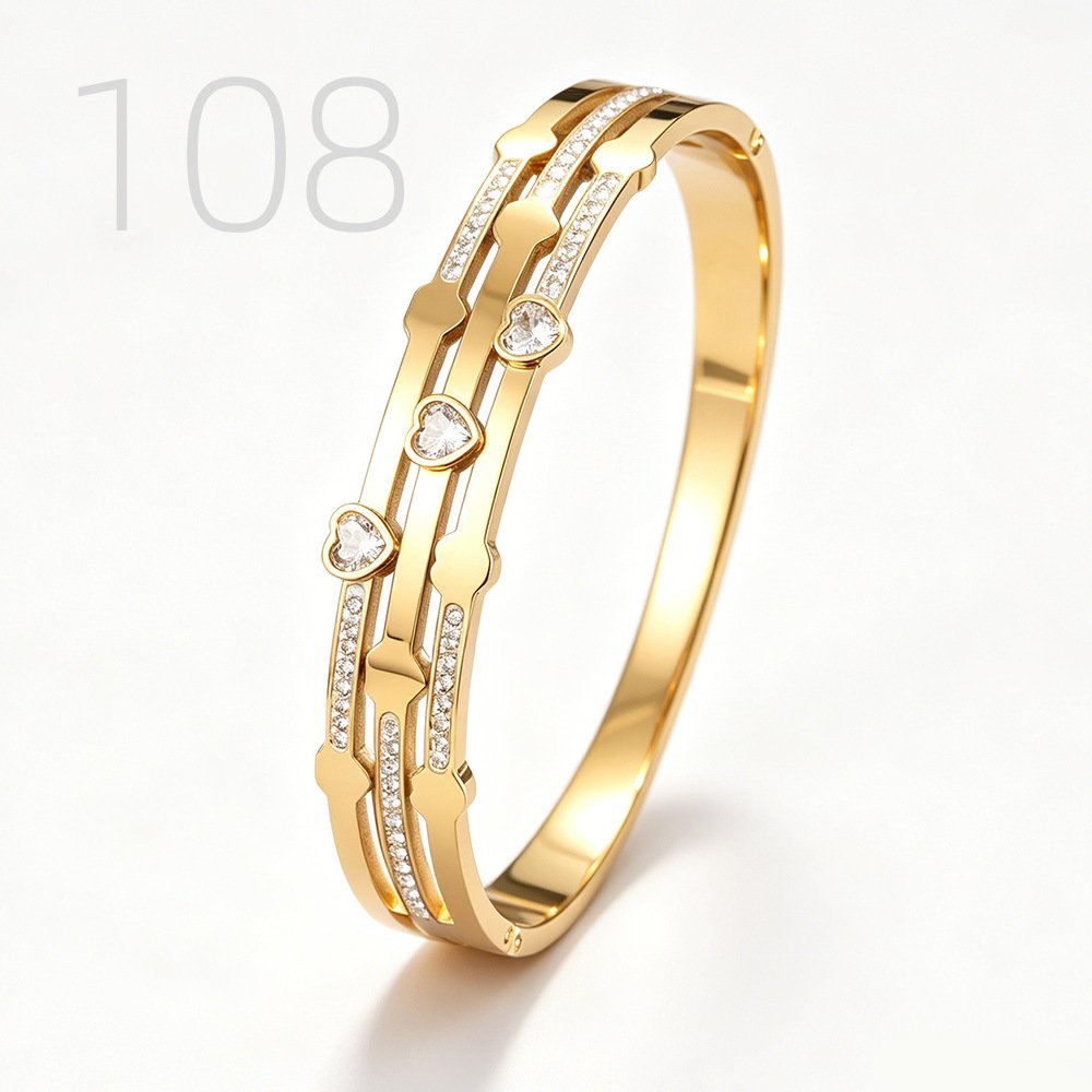 DUOMI Jewelry waterproof stainless steel snake chain bracelet
