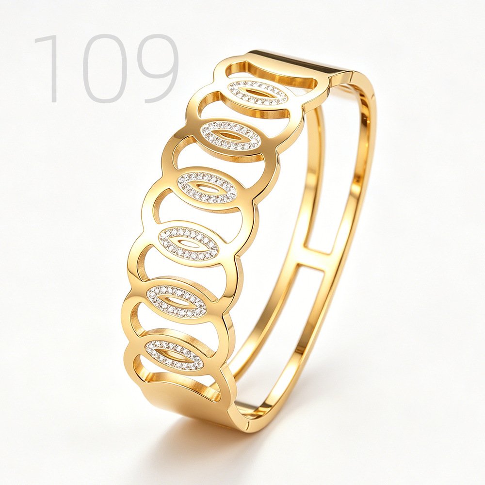 DUOMI Jewelry waterproof stainless steel snake chain bracelet