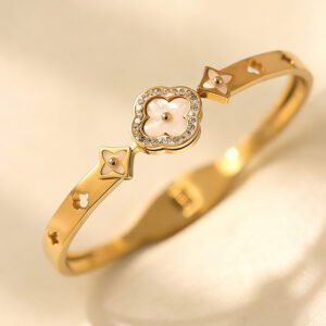 DUOMI Jewelry gold stainless steel bracelet