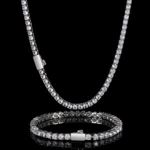 Wholesale CZ Tennis Chain Hip Hop Bracelet - DMB0045
