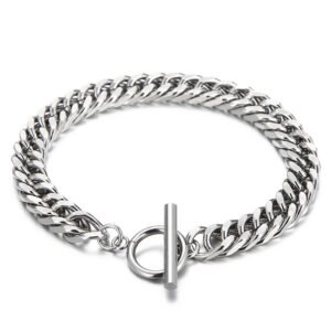 Wholesale Stainless Steel Cuban Chain Bracelet - DMB0105