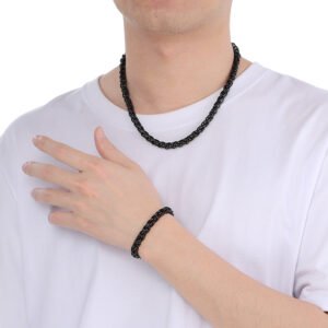 Wholesale Stainless Steel Hip Hop Bracelet - DMB0250