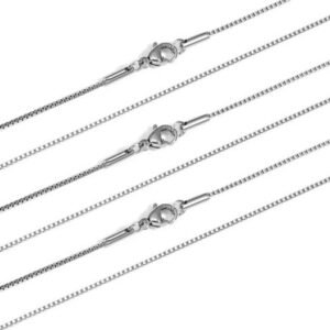 DUOMI Jewelry waterproof stainless steel snake chain necklace