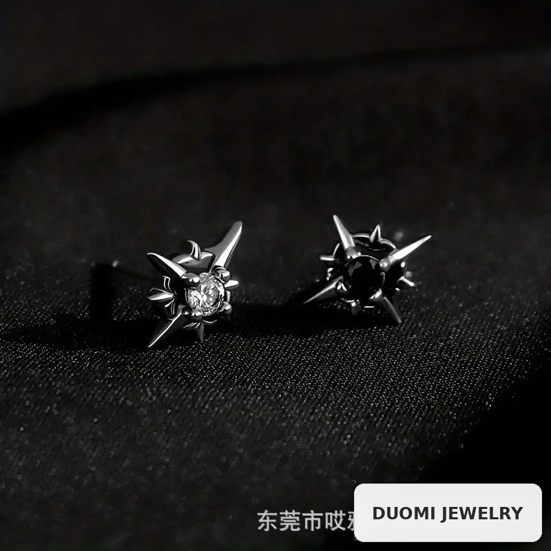 Wholesale CZ Hip Hop Earrings - DME0008