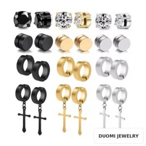 Wholesale Stainless Steel Earrings - DME0031