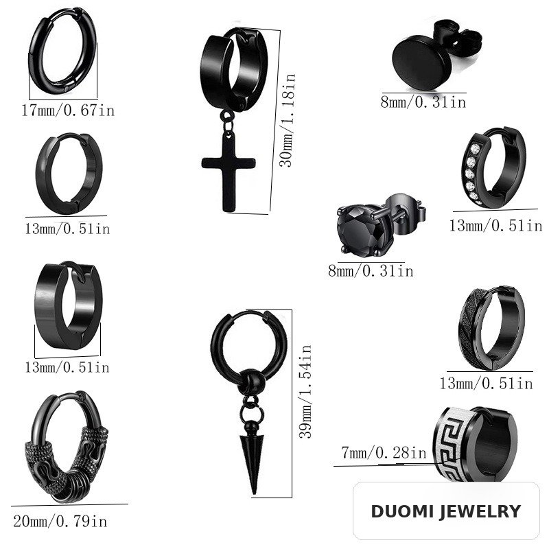 Wholesale Stainless Steel Earrings - DME0072