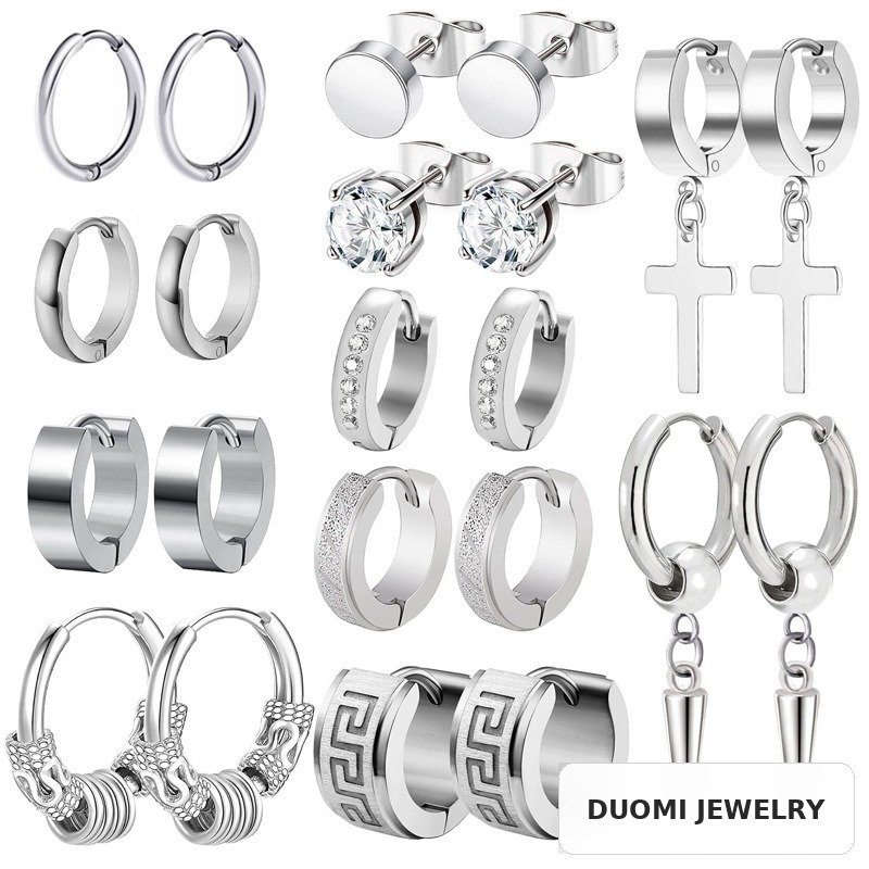 Wholesale Stainless Steel Earrings - DME0072