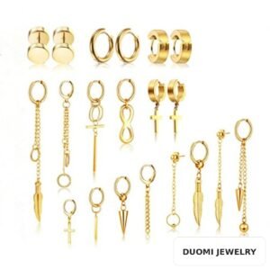 Wholesale Stainless Steel Earrings - DME0100