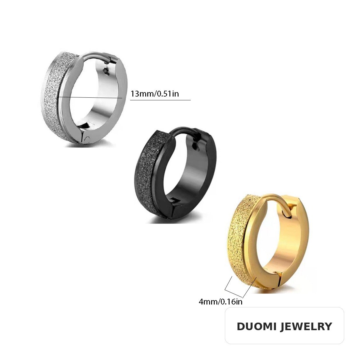 Wholesale Stainless Steel Earrings - DME0115