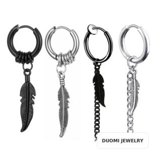 Wholesale Hip Hop Earrings - DME0117